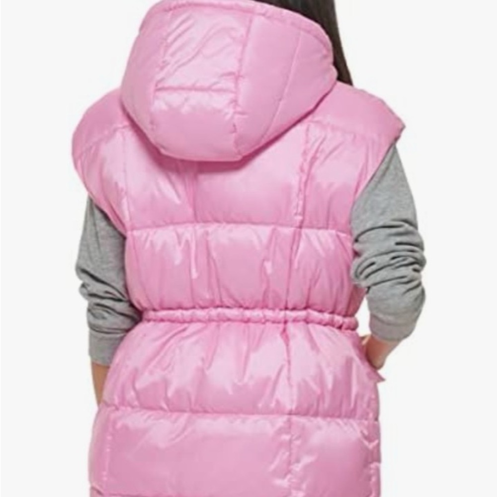 Levi's Women's Light Pink Puffer Vest - Picture 3 of 5